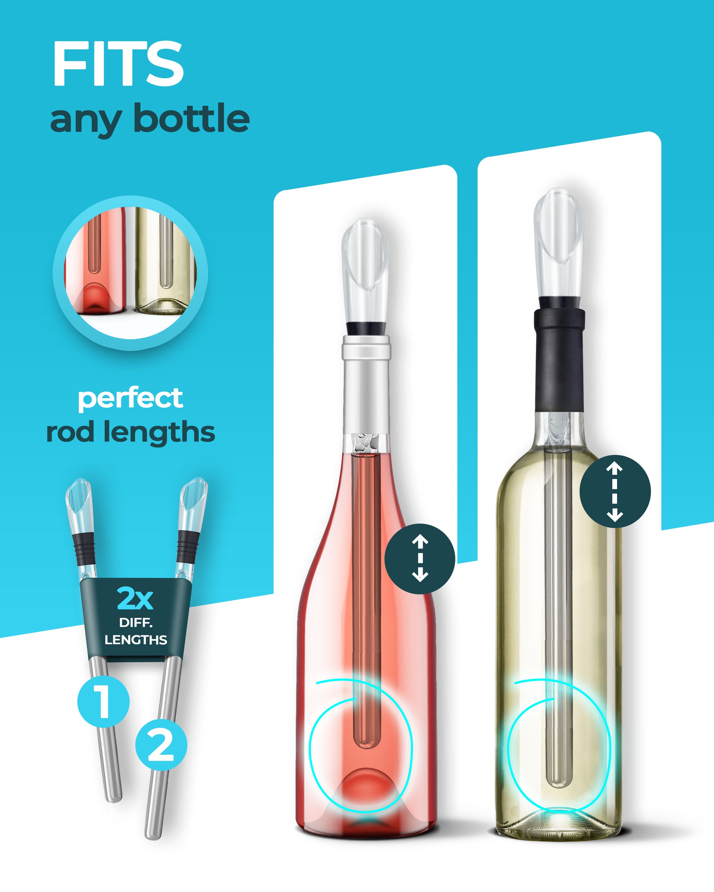 Brendo | Wine Chiller | 4pcs Set