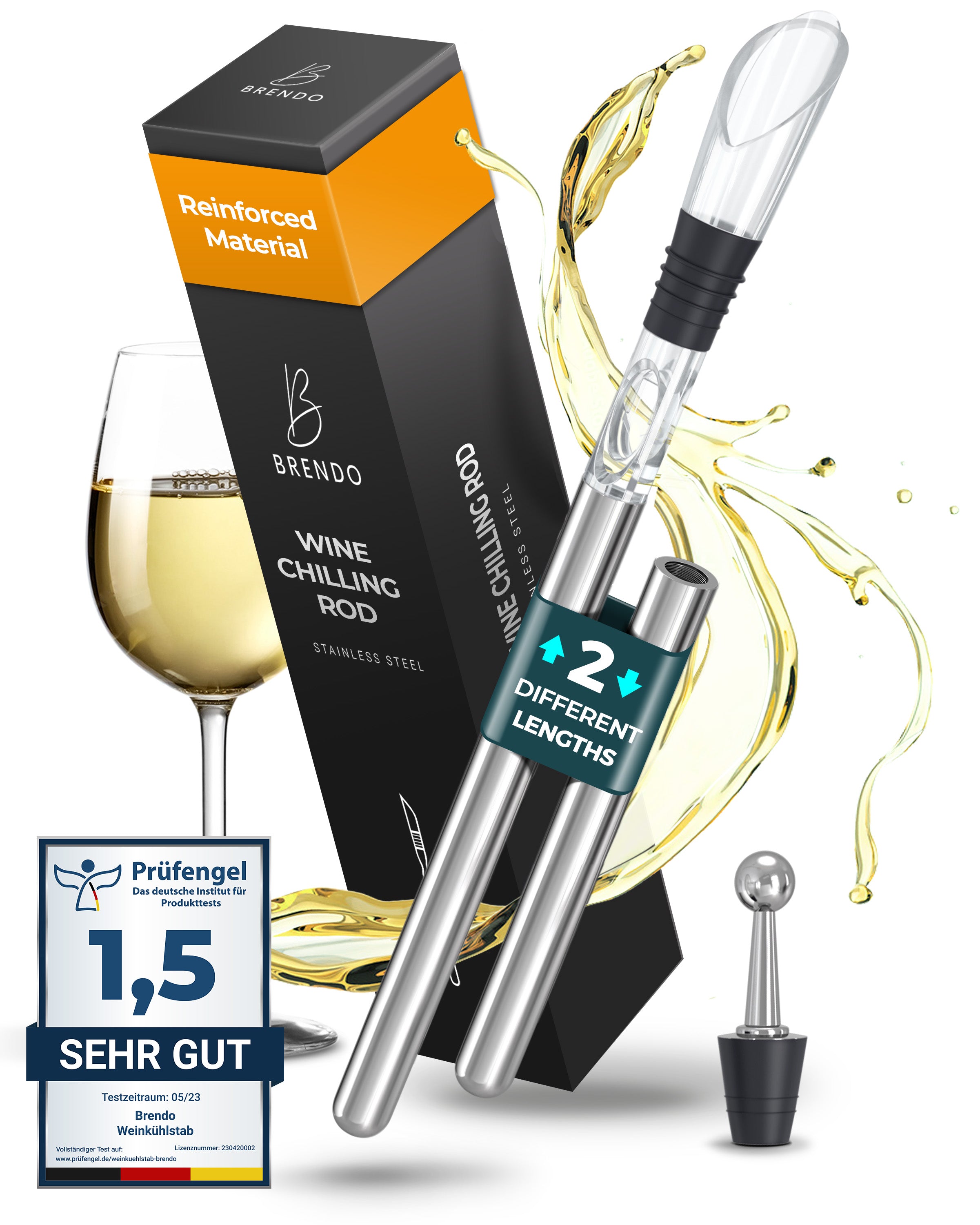 Brendo | Wine Chiller | 4pcs Set
