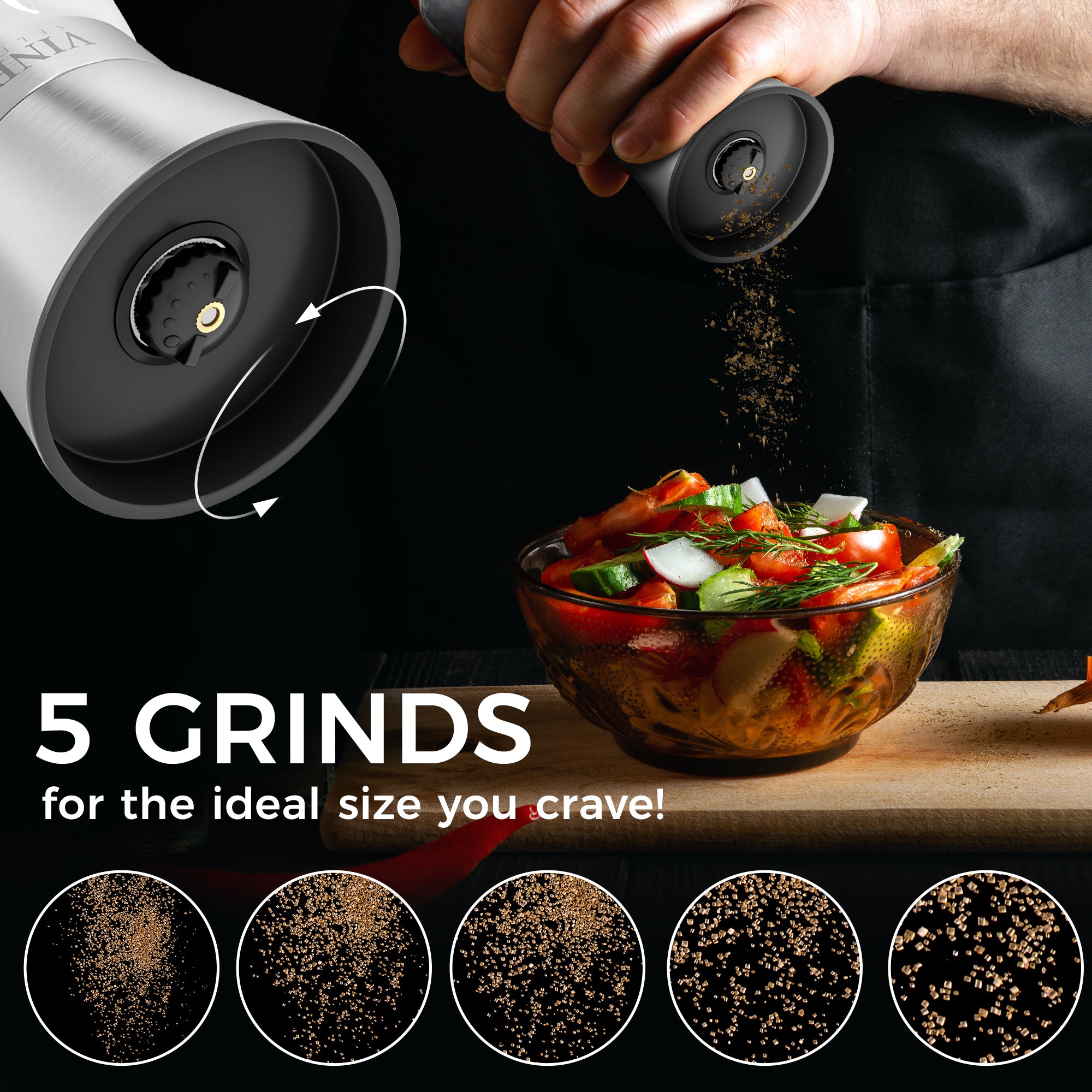 Salz + Pfeffermühle